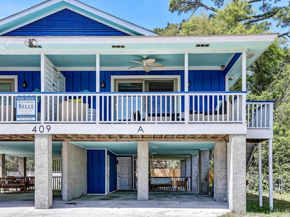 Deja Blue A Villa Tybee Island Exterior photo